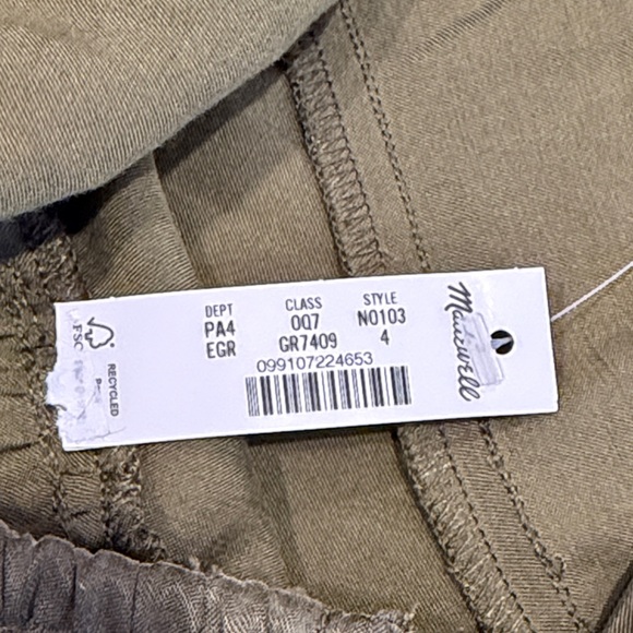 Madewell olive green maxi dress - Picture 7 of 16